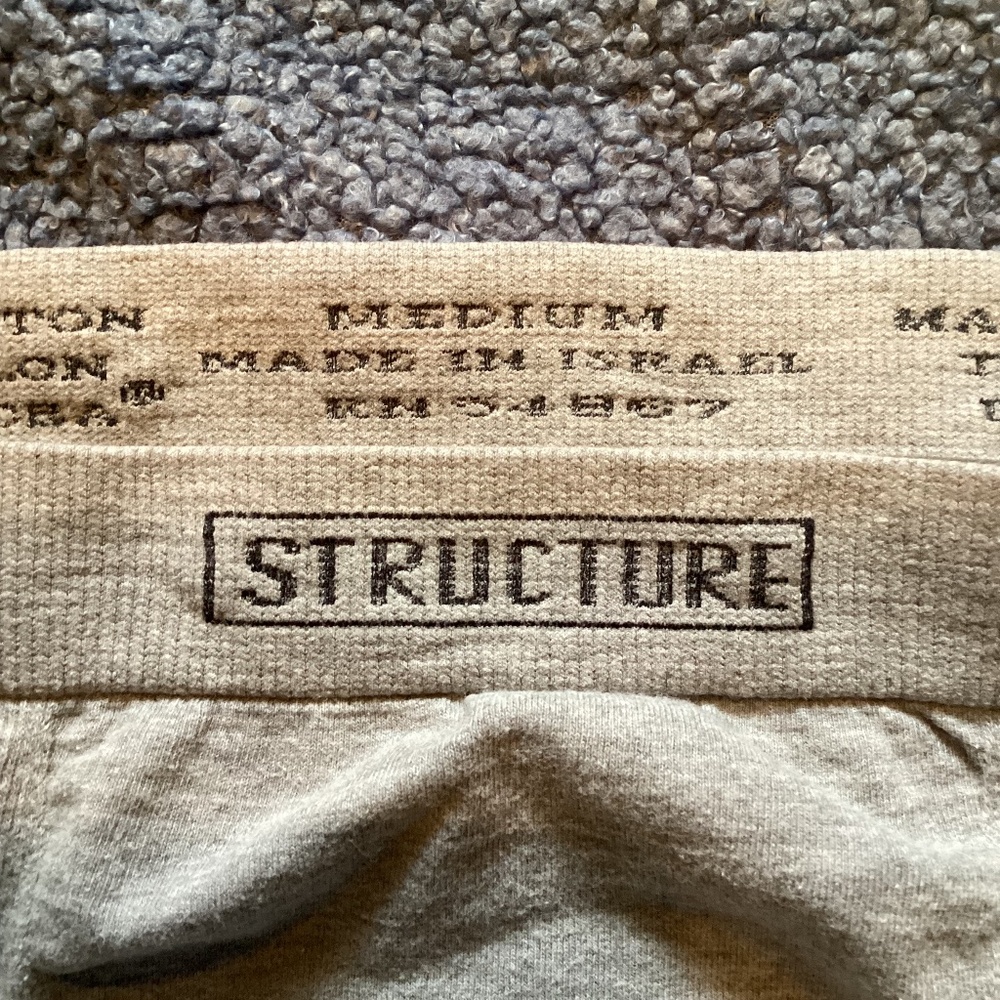Structure, Vintage, Gray Medium Brief - image 3